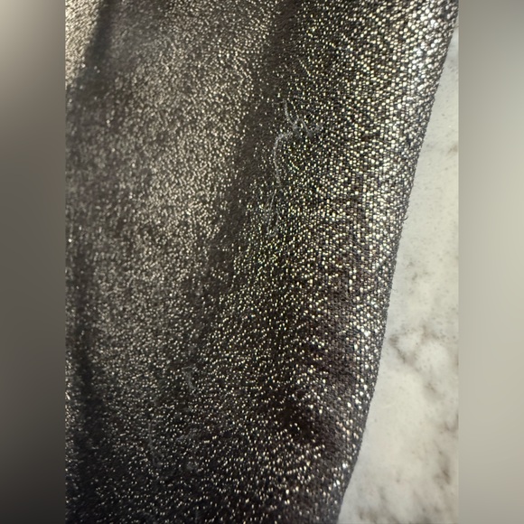 J McLaughlin Joie Metallic Ankle Pull On Pant in Black Metallic Size 4 - Picture 14 of 15